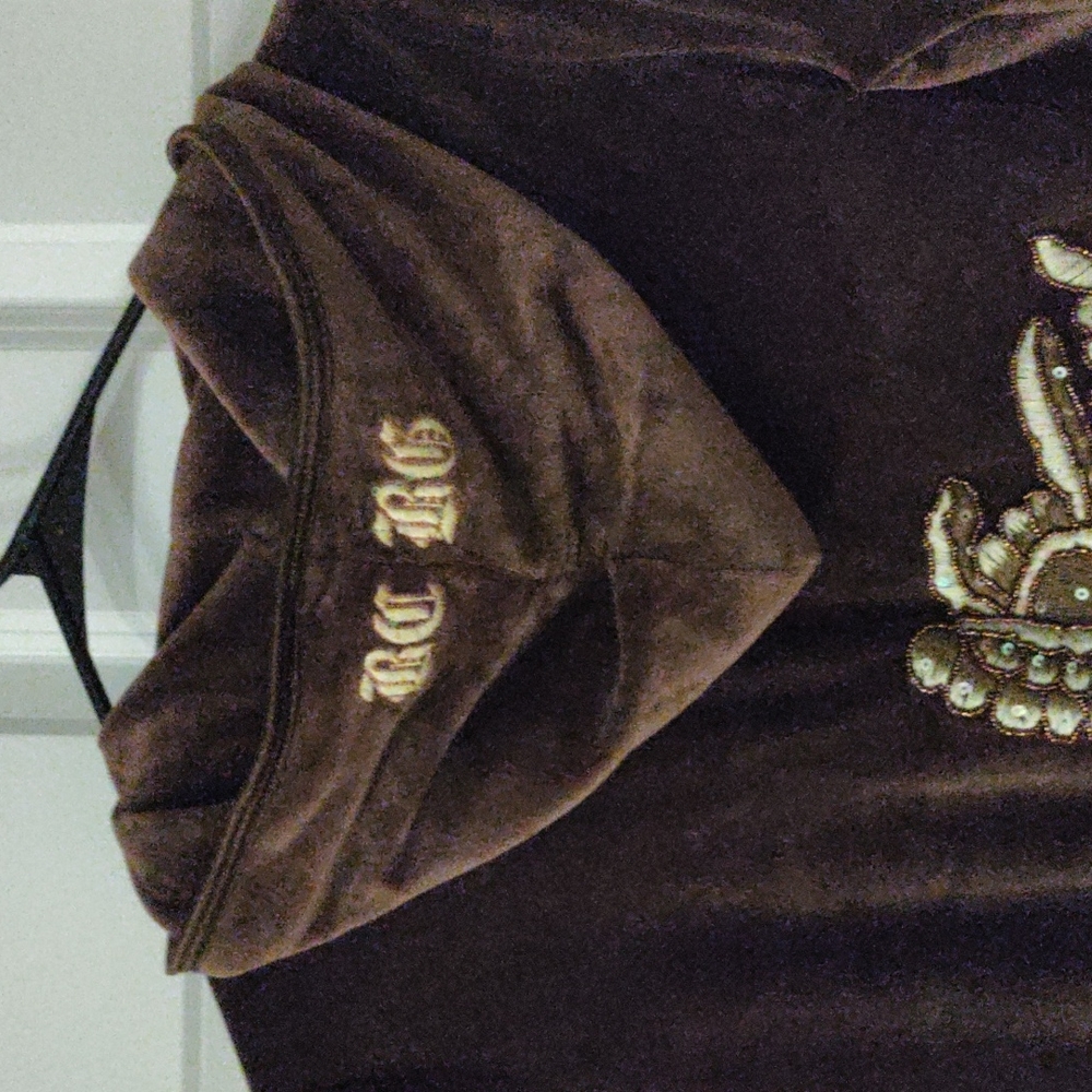 BCBG DOUBLE ZIPPERED EMBROIDERED🌺 SOFT JACKET - Picture 7 of 9